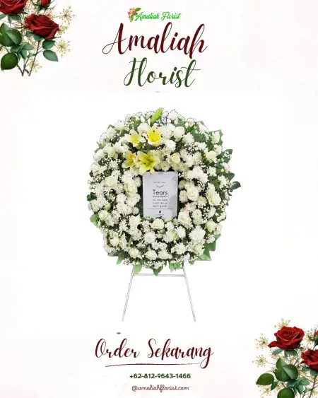 Krans Bunga Duka Sagarahiyang